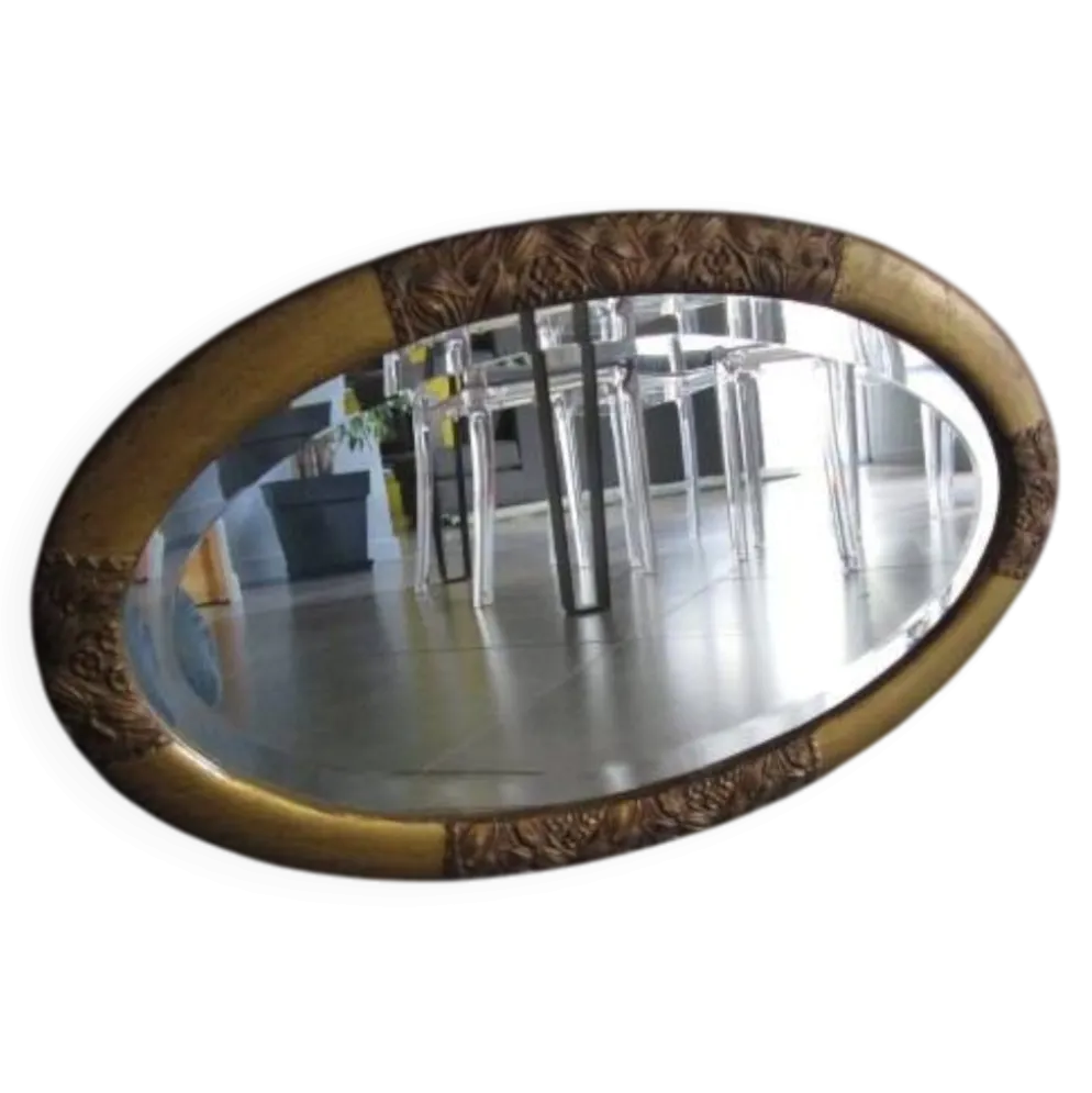 Miroir ancien art déco
