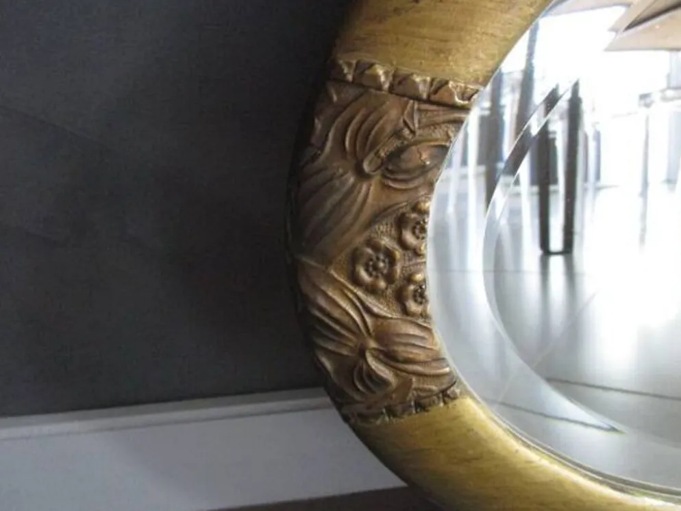 Miroir ancien art déco