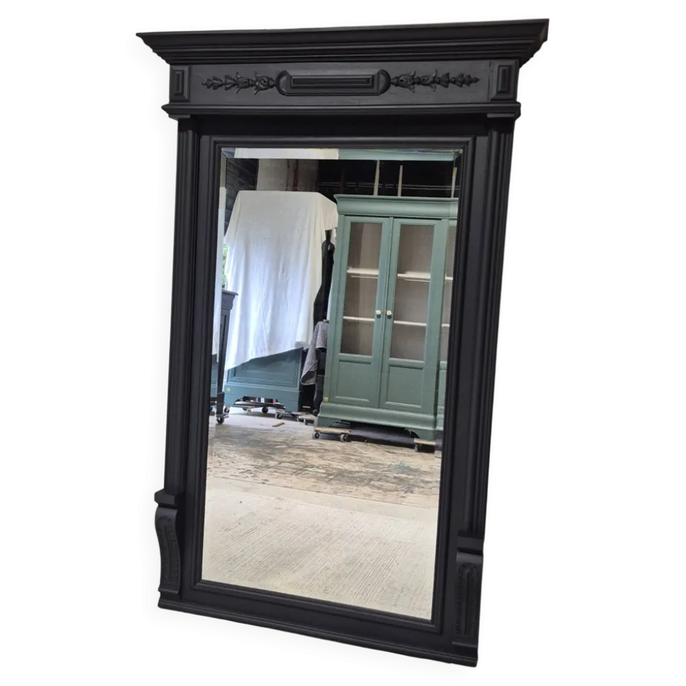 Miroir ancien biseauté
