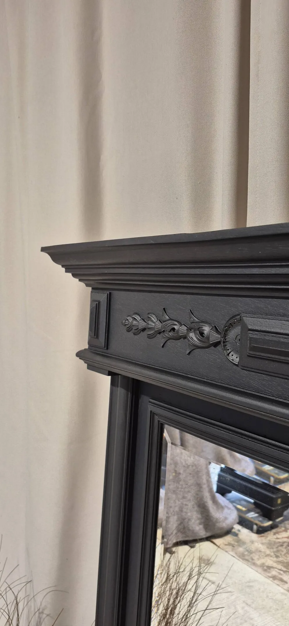 Miroir ancien biseauté