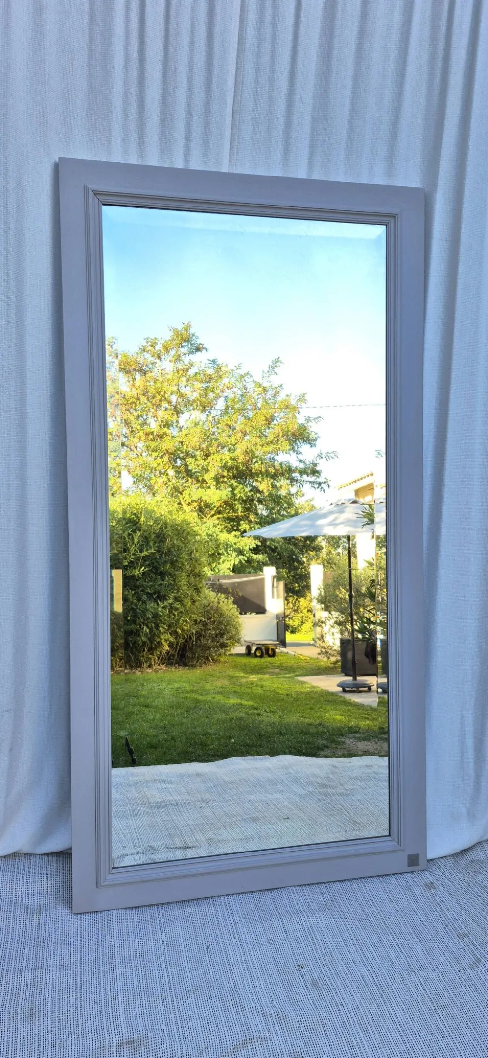 Miroir ancien biseauté