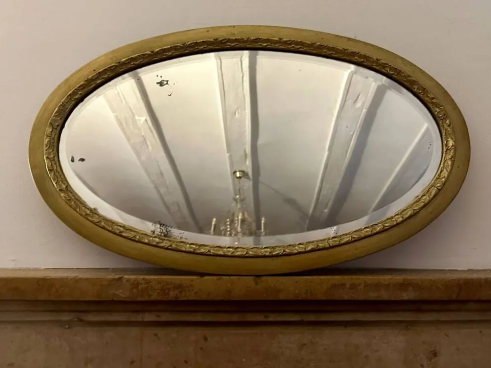 Miroir ancien biseauté