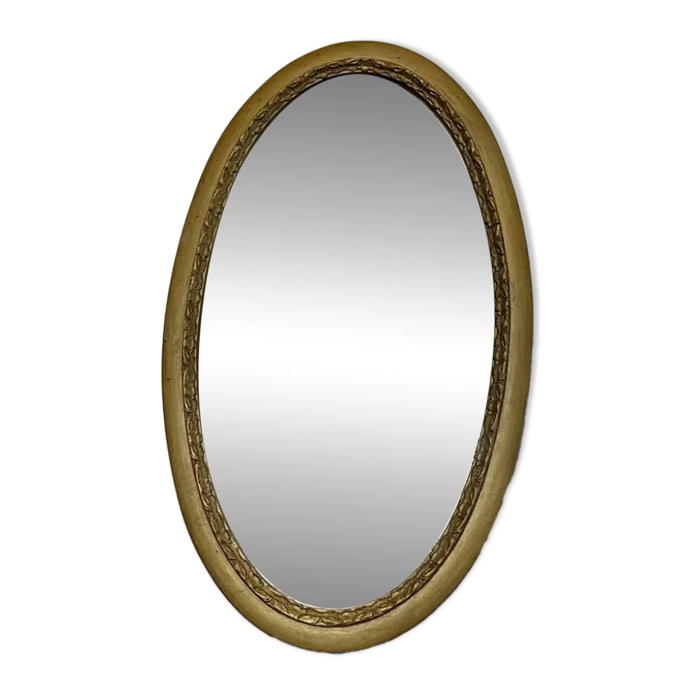 Miroir ancien biseauté