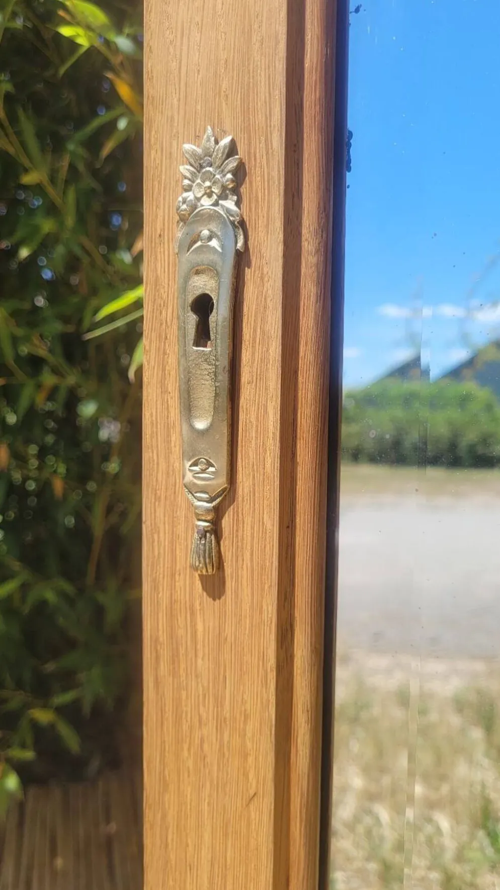 Miroir ancien biseauté- rénové