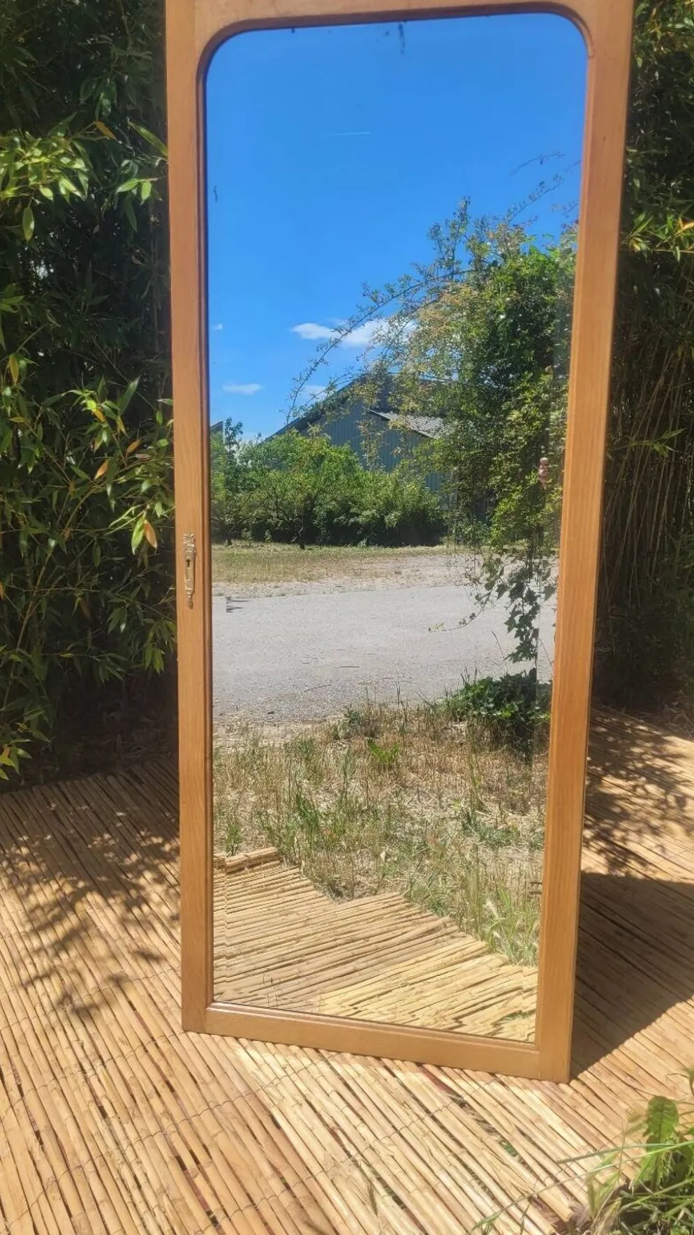 Miroir ancien biseauté- rénové