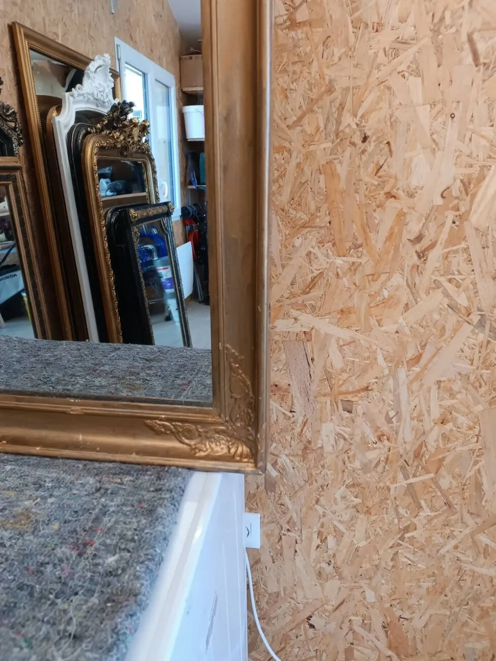 Miroir ancien 150/66 cm