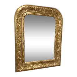 Miroir ancien doré Louis Philippe