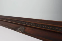 Miroir ancien à facettes en bois sculpté, France, années 1850