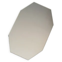 Miroir ancien hexagonal