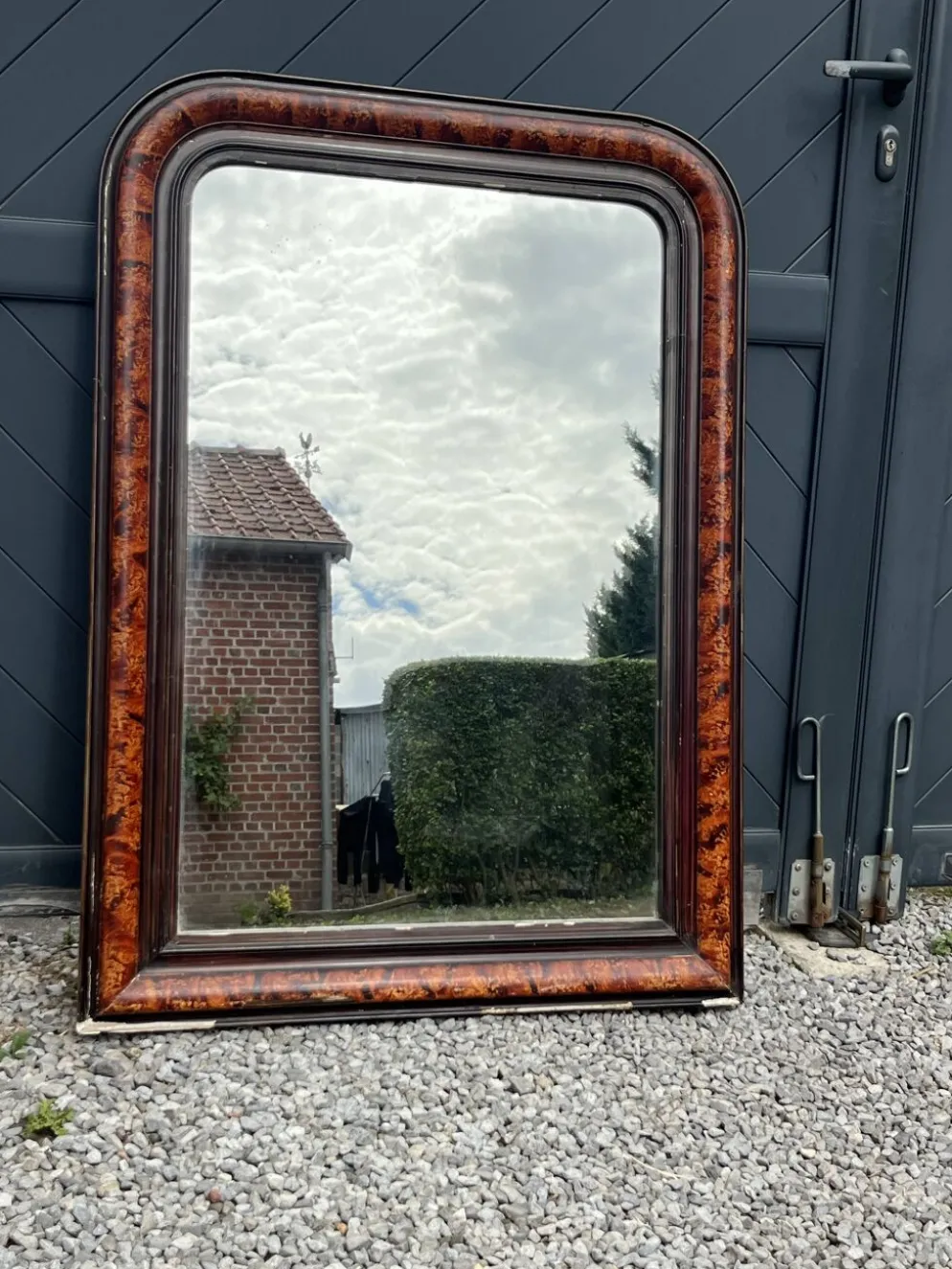 Miroir ancien style Louis Philippe