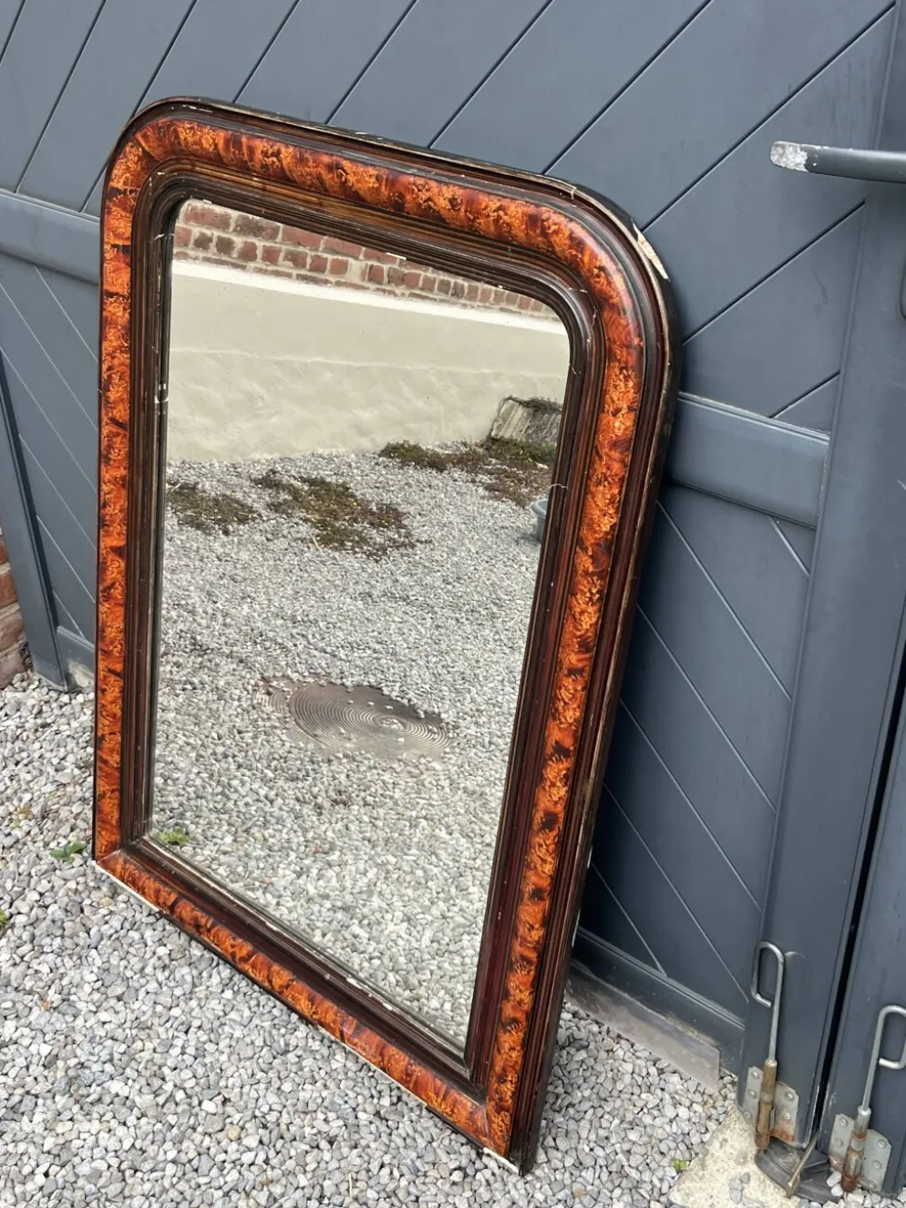 Miroir ancien style Louis Philippe
