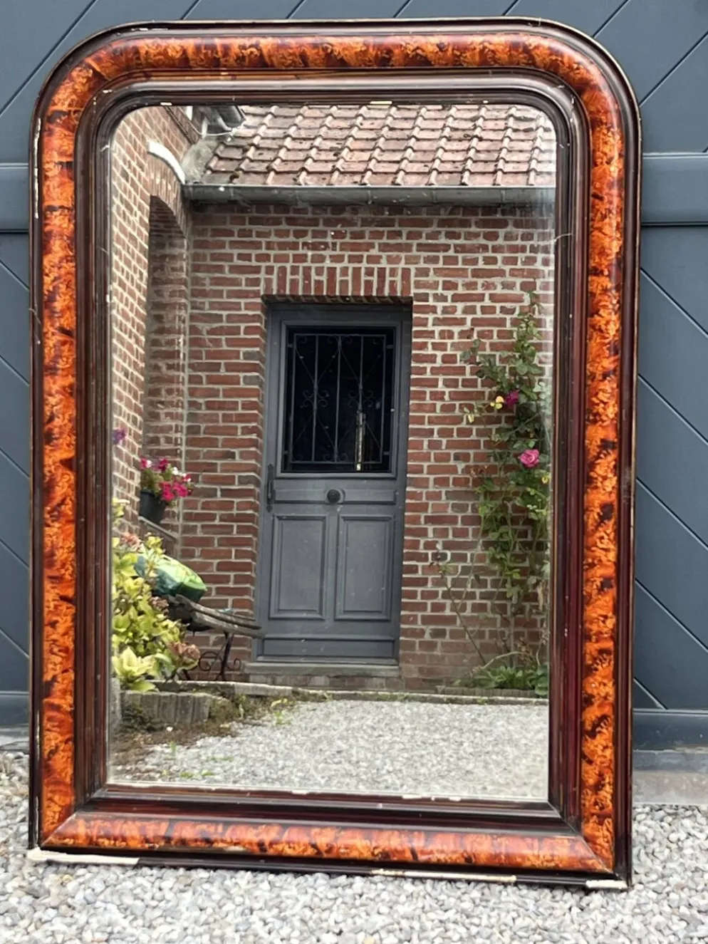 Miroir ancien style Louis Philippe