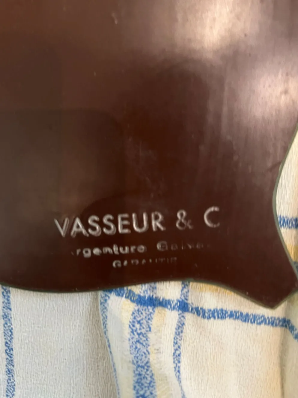 Miroir ancien Vasseur & Cie