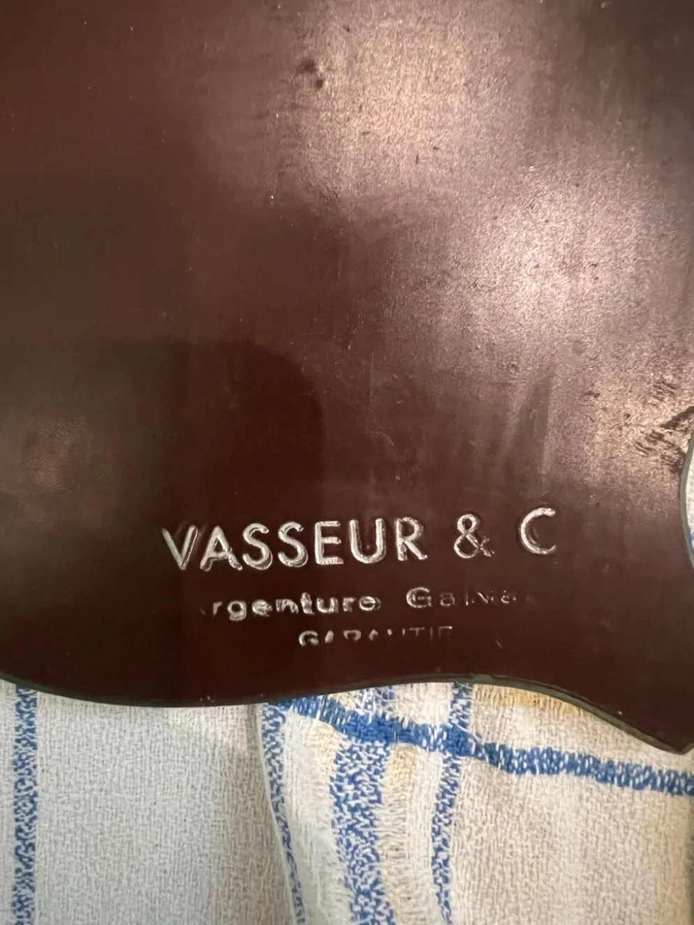 Miroir ancien Vasseur & Cie