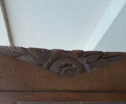 Miroir années 60 bois