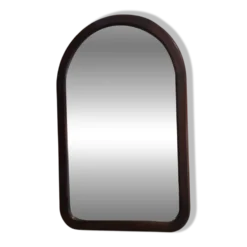 Miroir arche en bois vintage Pologne 1970