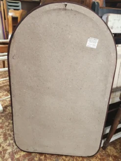 Miroir arche en bois vintage Pologne 1970