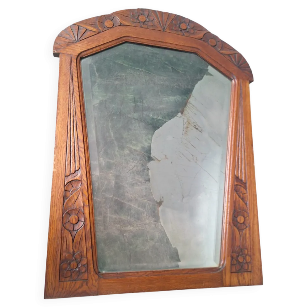 Miroir art déco ancien