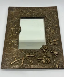 Miroir Art déco en bronze, XXème s.