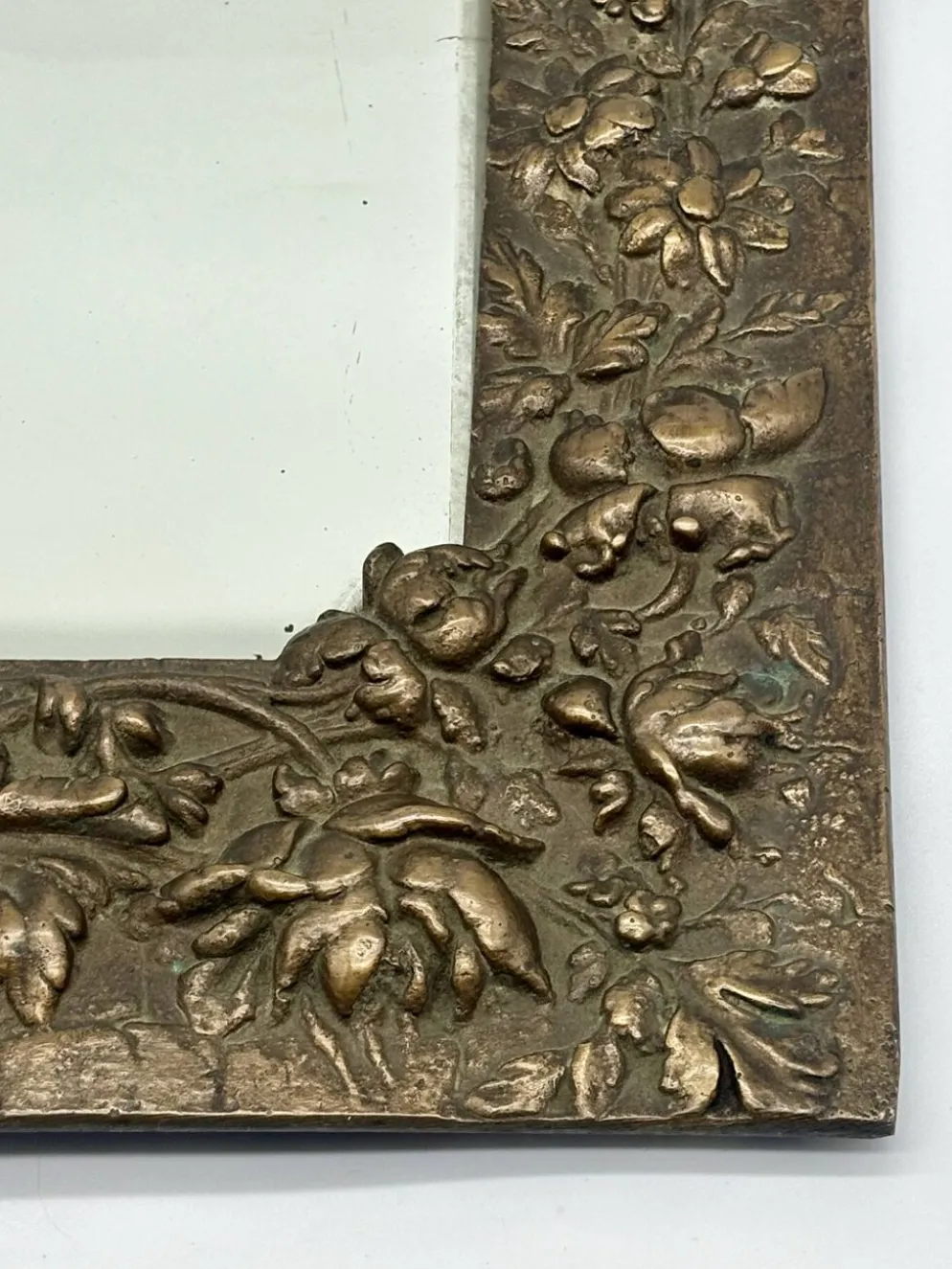 Miroir Art déco en bronze, XXème s.