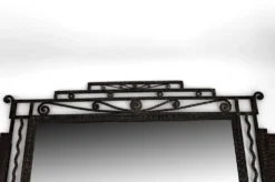 Miroir Art Déco en fer forgé – Paul Kiss, Paris, vers 1930
