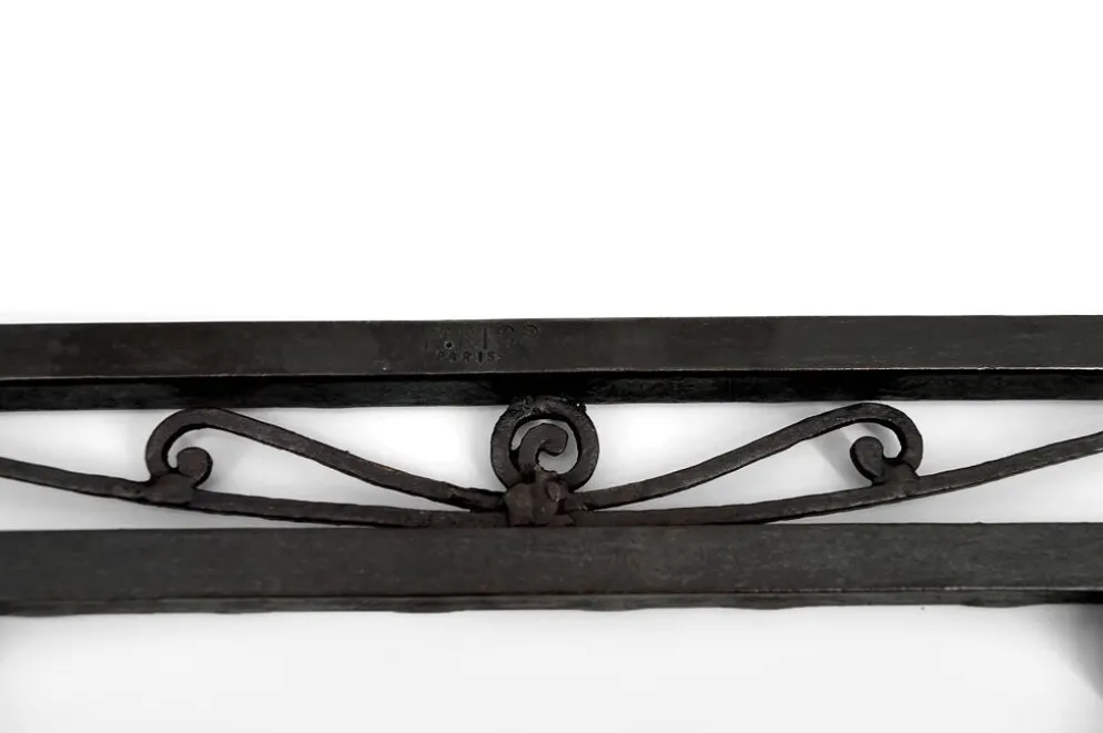 Miroir Art Déco en fer forgé – Paul Kiss, Paris, vers 1930