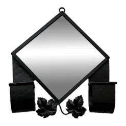 Miroir art déco fer forgé