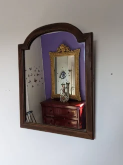 Miroir Art déco Leglas-Maurice en bois massif – manufacture nantaise