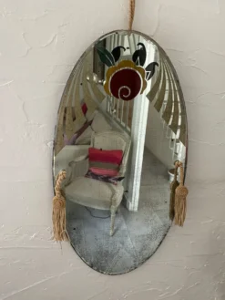 Miroir art déco 57x33cm