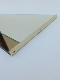 Miroir asymétrique des années 70 40x80cm