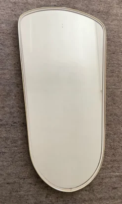 Miroir asymétrique forme libre des années 60-70