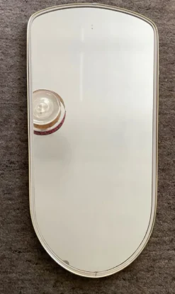 Miroir asymétrique forme libre des années 60-70