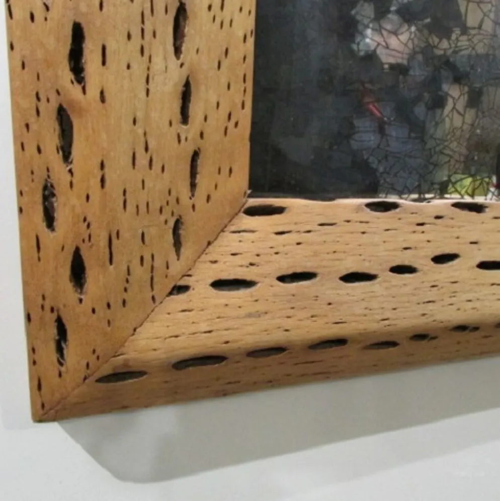 Miroir au mercure 33x43cm