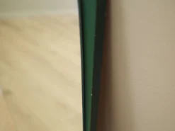 Miroir avec cadre en pin, design danois, années 1970, production : Danemark