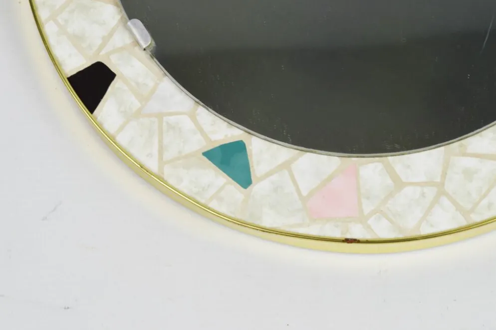 Miroir avec mosaïque, années 1970