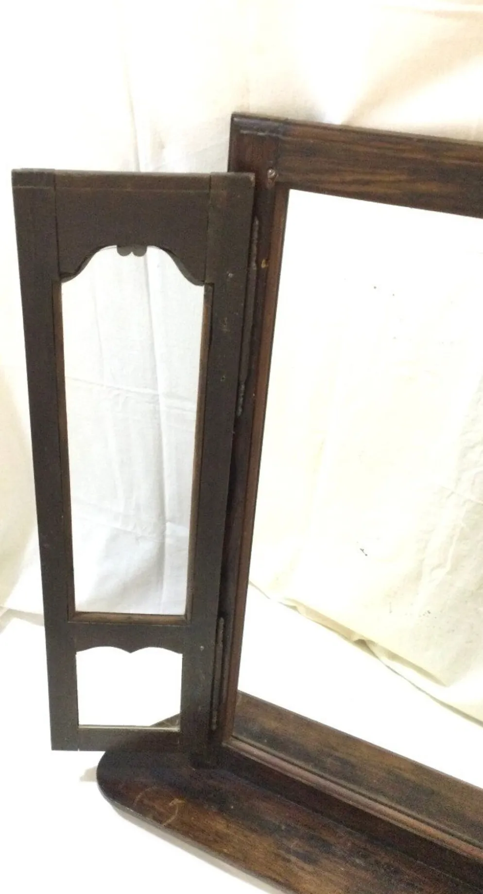 Miroir avec ses portes fleuries 90x111cm