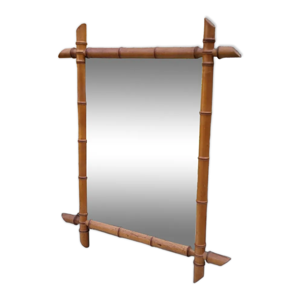 Miroir bambou 52*65 cm
