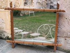 Miroir bambou 52*65 cm