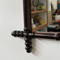 Miroir bambou vintage années 60