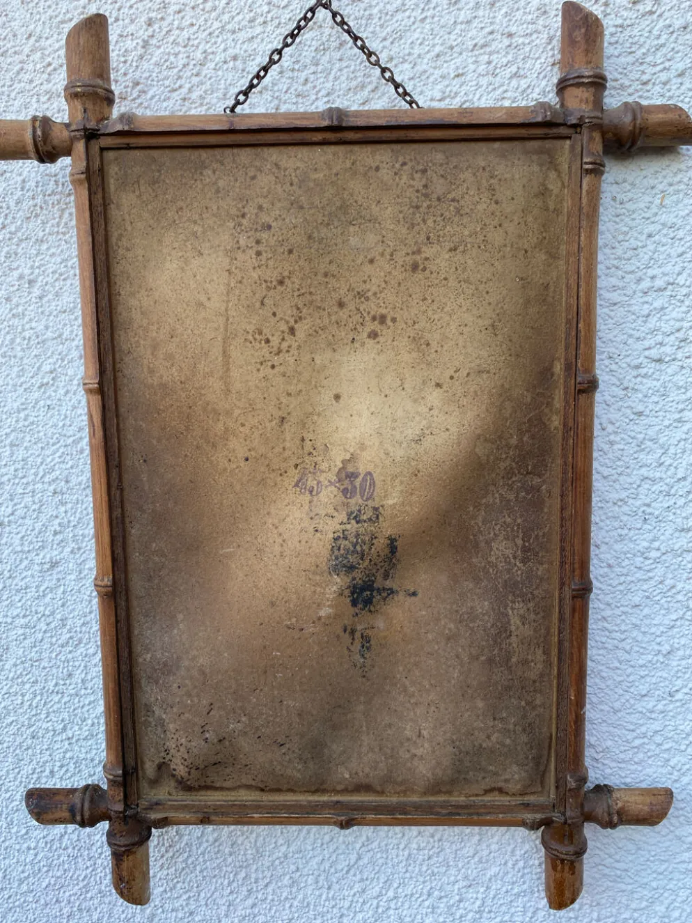 Miroir barbier vintage