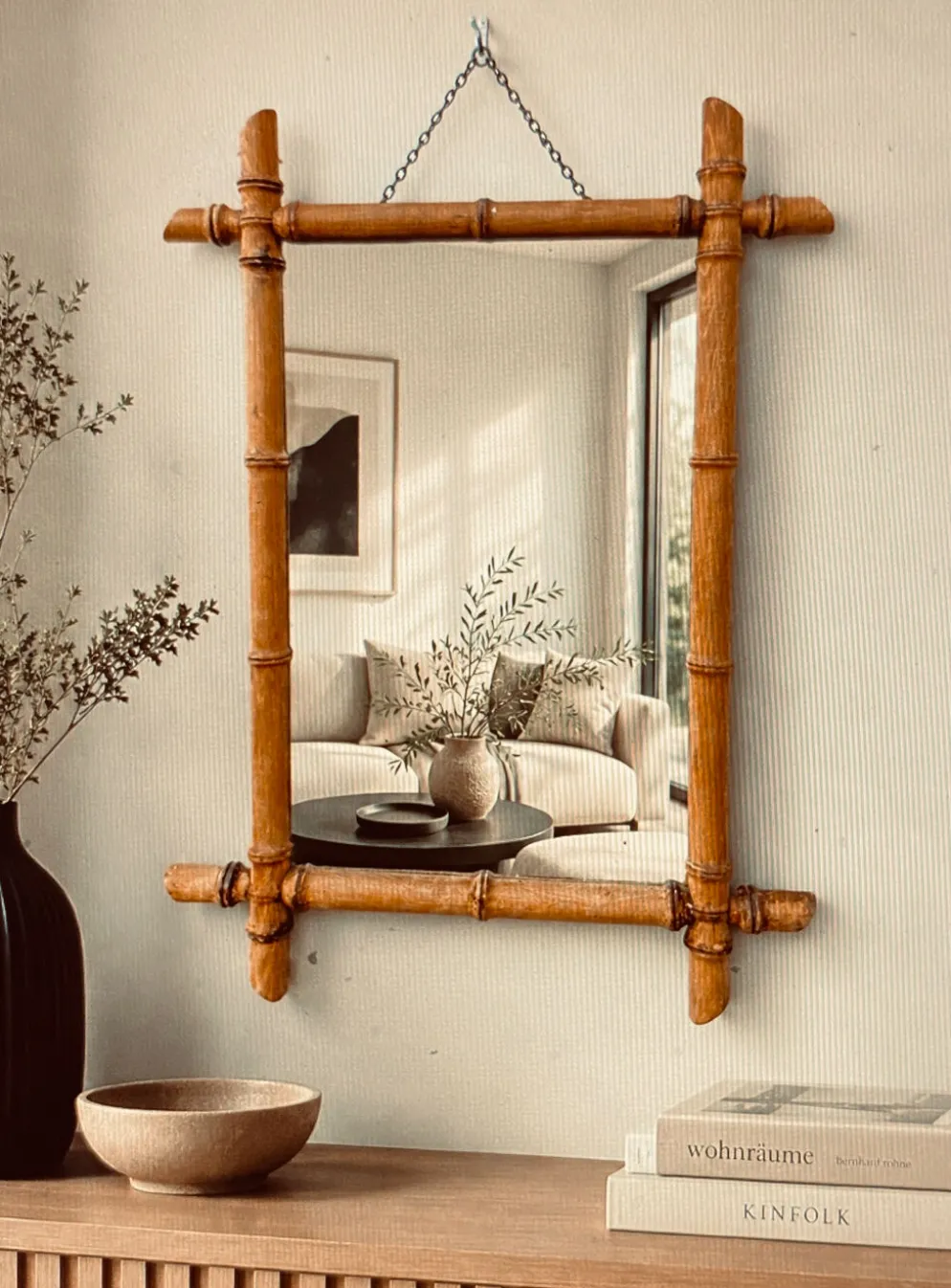Miroir barbier vintage