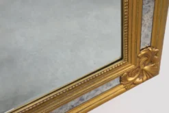 Miroir baroque doré du 20ème siècle par Deknudt, Belgique
