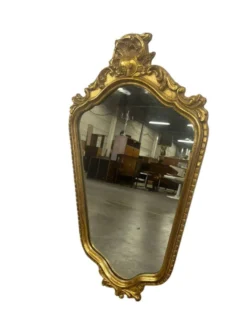 Miroir baroque doré vintage / miroir mural