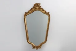 Miroir baroque en bois doré de style Louis XV, XXe siècle, France