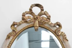 Miroir baroque Louis XVI du XXe siècle en bois sculpté, France
