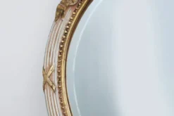 Miroir baroque Louis XVI du XXe siècle en bois sculpté, France