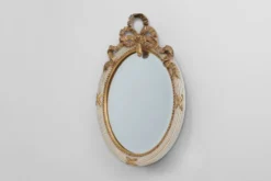 Miroir baroque Louis XVI du XXe siècle en bois sculpté, France