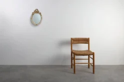 Miroir baroque Louis XVI du XXe siècle en bois sculpté, France