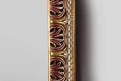Miroir baroque revival en bois sculpté, Italie vers 1960