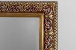 Miroir baroque revival en bois sculpté, Italie vers 1960